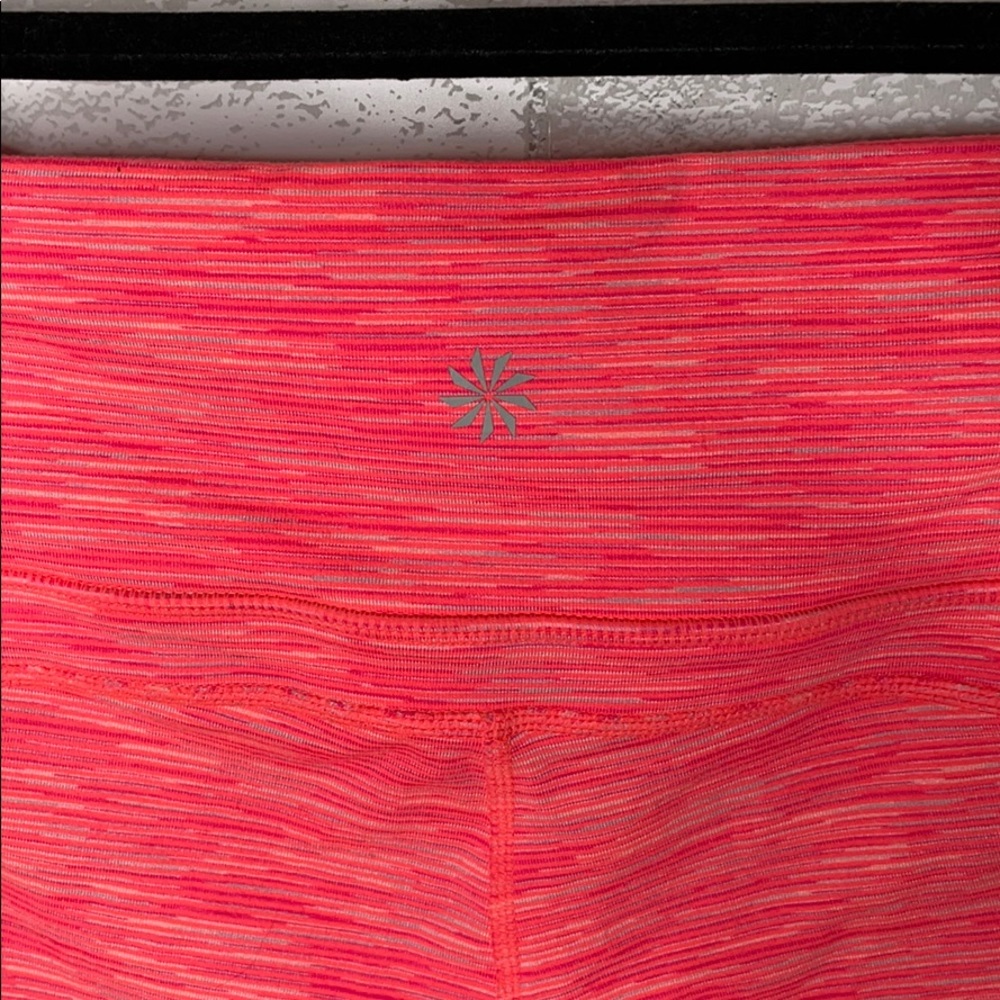 Athleta Energy Power Up Capri in Coral - Picture 7 of 11